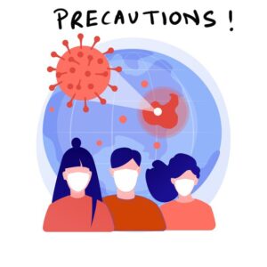 covid 19 precautions - practical and easy and simple