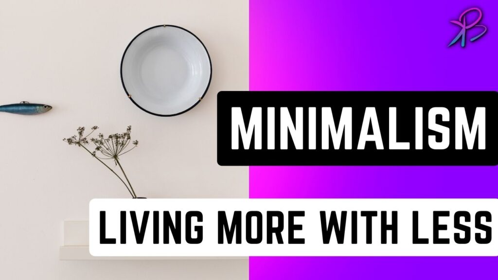 The Joy of Minimalism : Living More with Less
