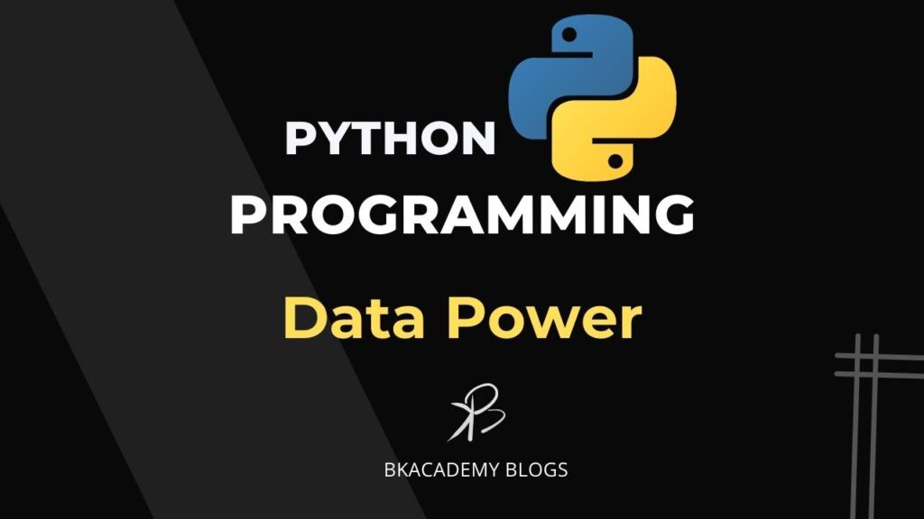 The Power of Python for Data Analysis