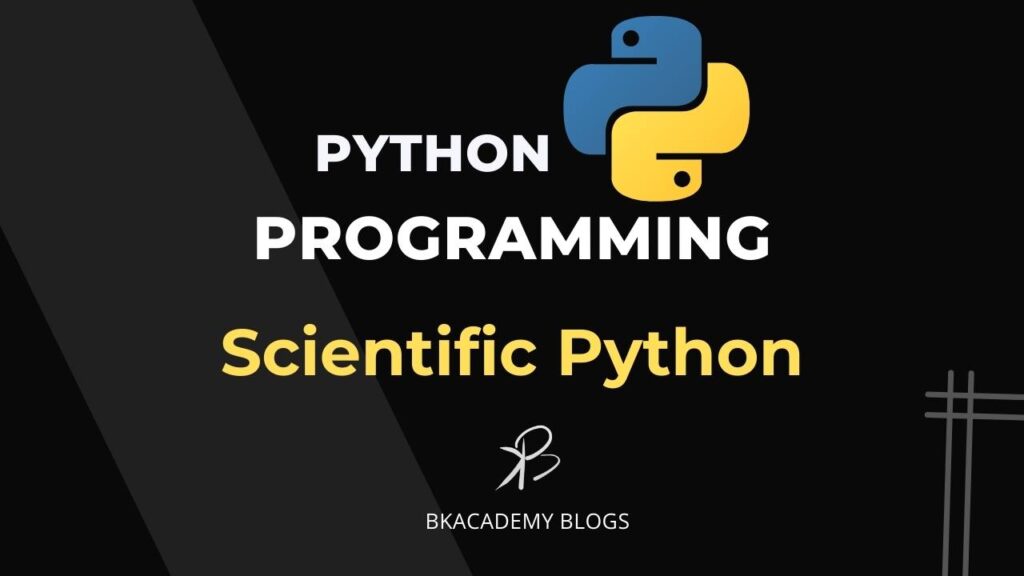 Python for Scientific Research