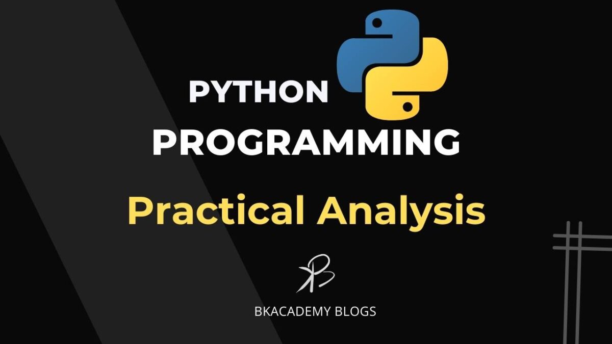 Practical Python : Real-World Data Analysis Techniques