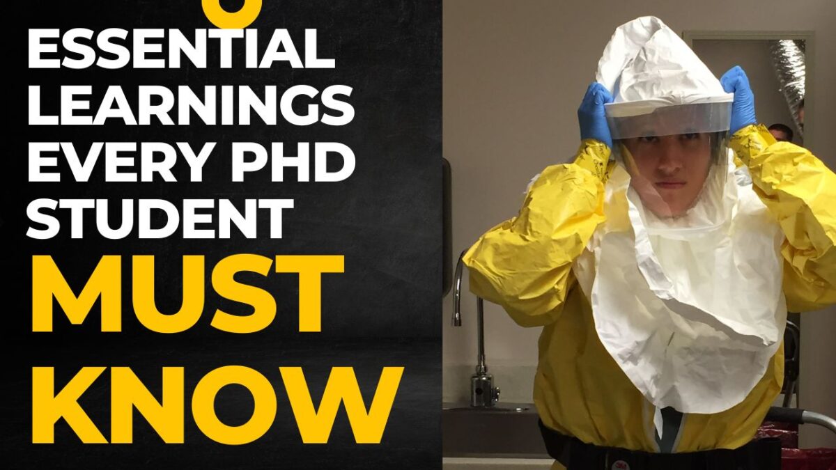 The Essential Learnings Every PhD Student Must Know