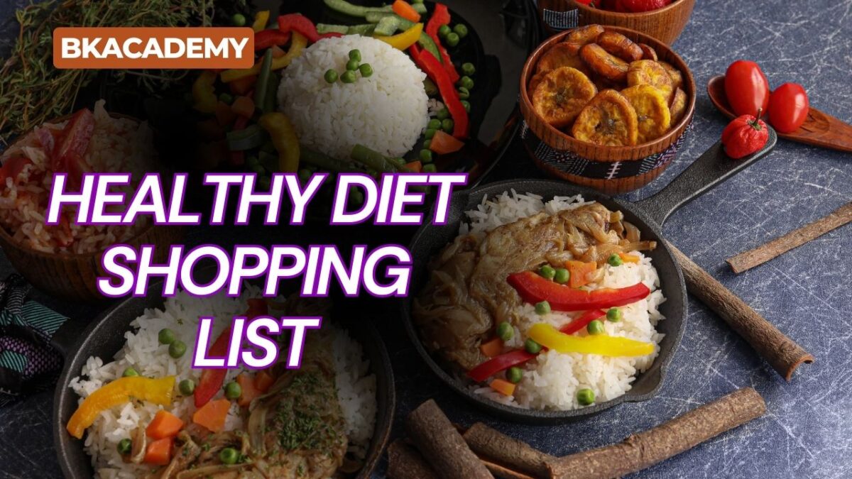 HEALTHY DIET Shopping List