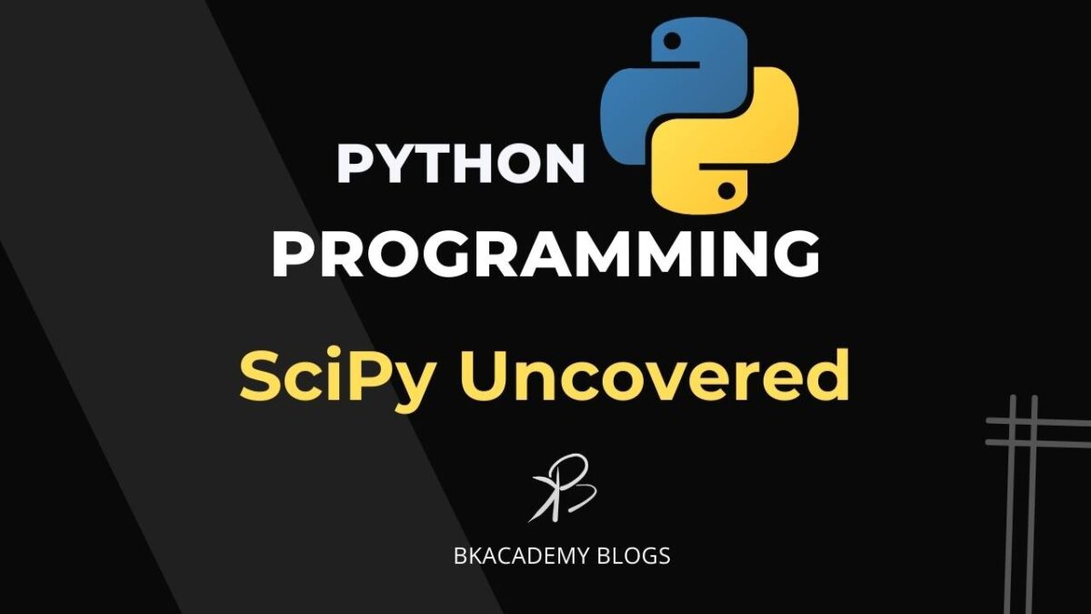 Deep Dive into SciPy