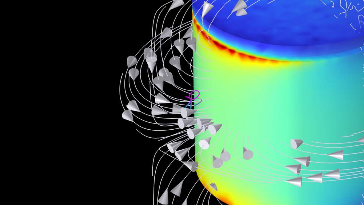 Eddy Currents and the Lorentz Forces