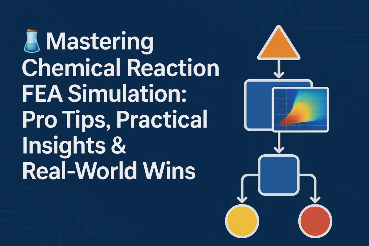 Mastering Chemical Reaction FEA Simulation