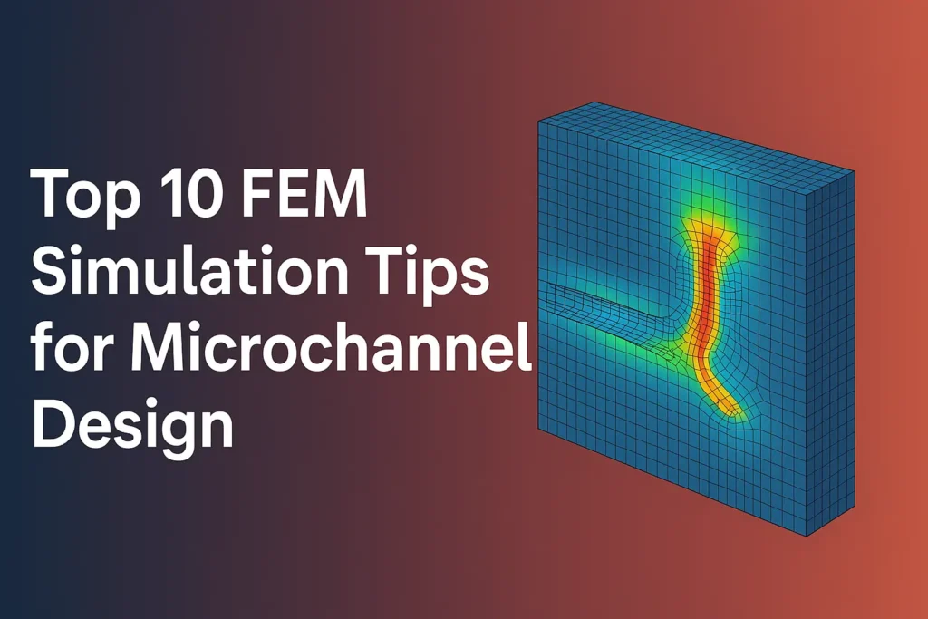 Top 10 FEM Simulation Tips for Microchannel Design
