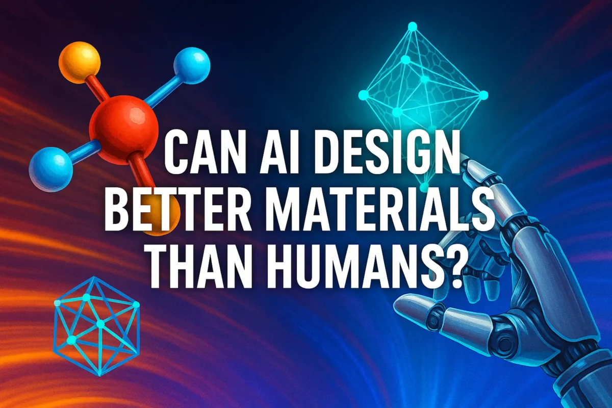 Artificial Intelligence Design Better Materials Than Humans