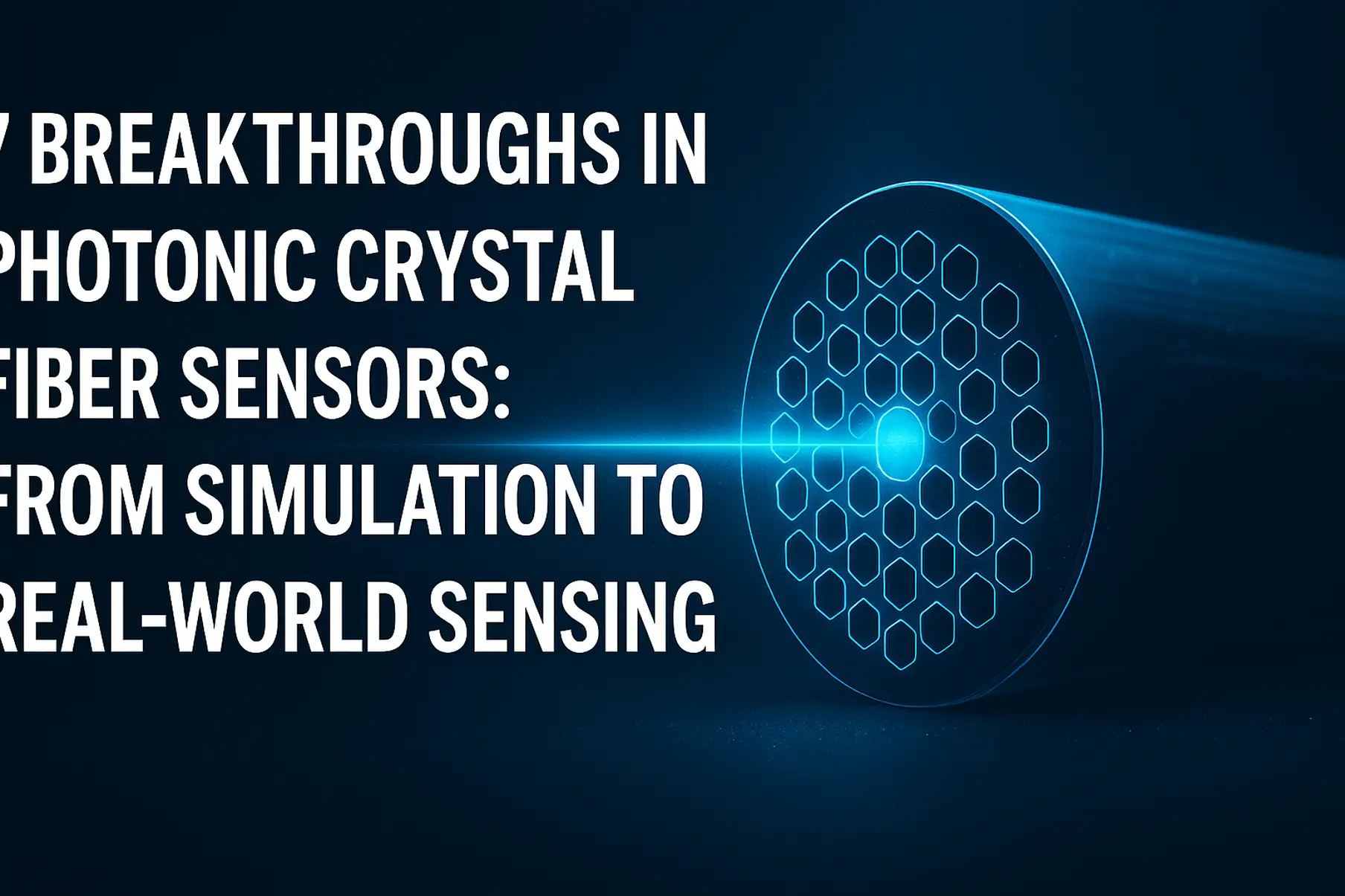 Crystal Sensor 7 Breakthroughs in Photonic Crystal Fiber Sensors - Science and Technology