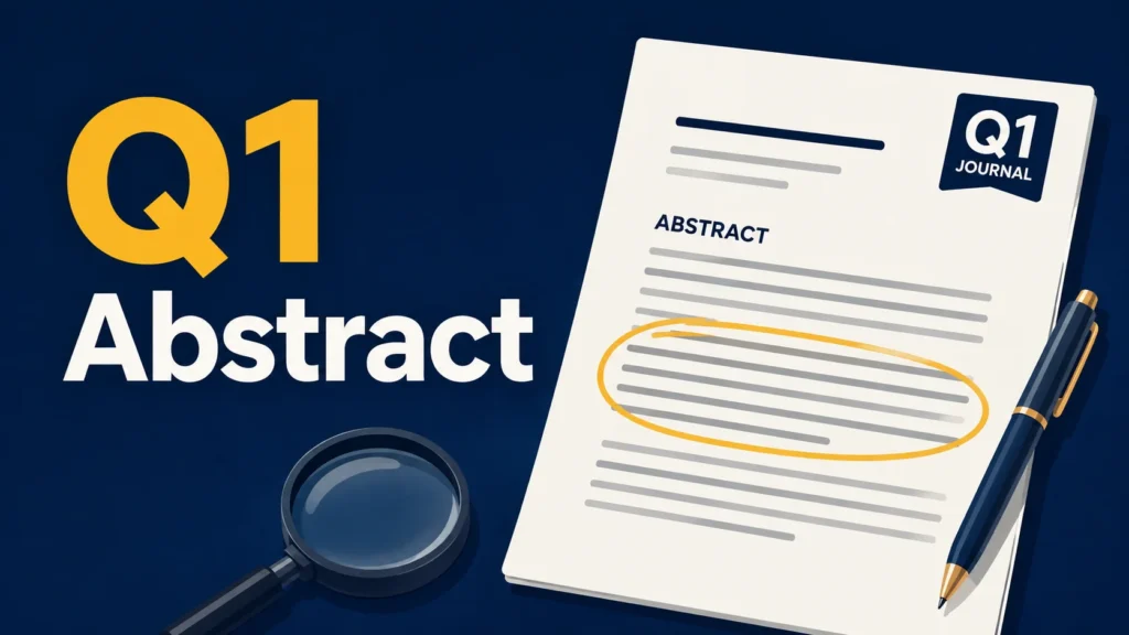 How to prepare abstract for research articles in Q1 journals